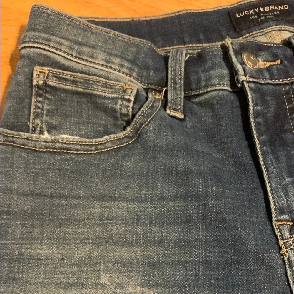 Lucky Brand Blue Skinny Jeans Comfortable Fit